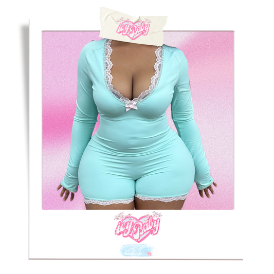 𝒊𝒄𝒚𝑩𝒂𝒃𝒚 Sleek Essence Cotton Candy Romper